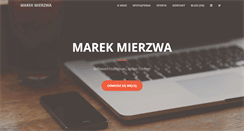 Desktop Screenshot of marek-mierzwa.com